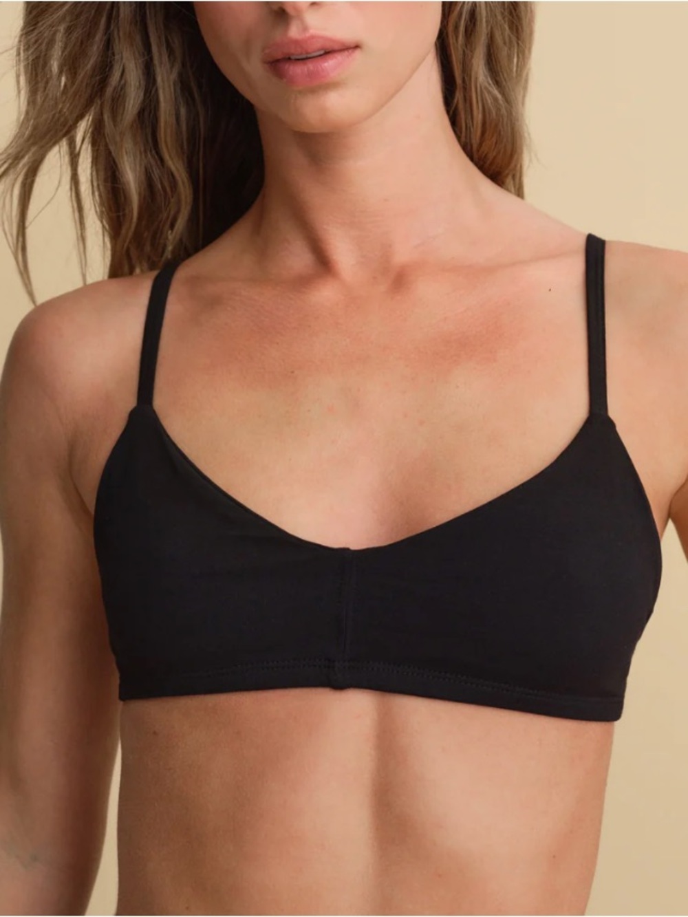 Mate the label organic comfort triangle bralette